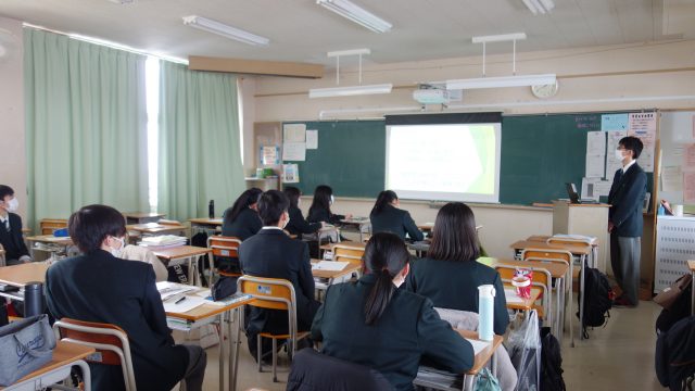 【１学年】ライフプラン発表会を行いました！