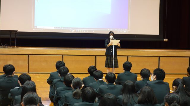 対面式・部活動紹介を行いました！